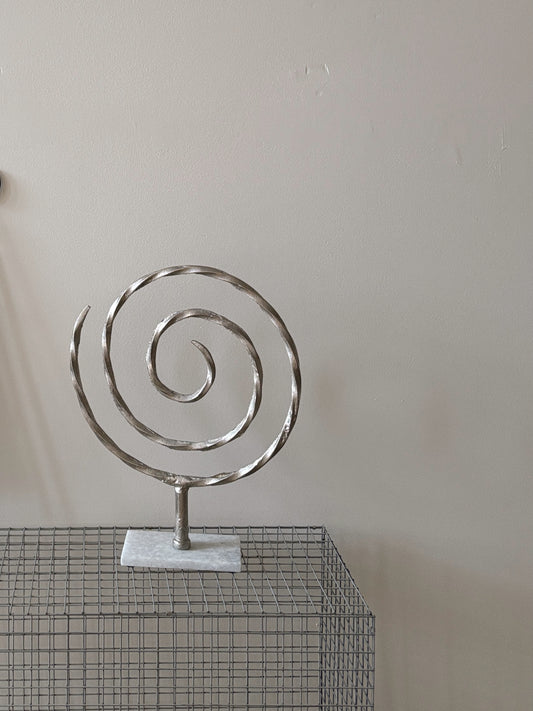 Spiral Metal Sculpture