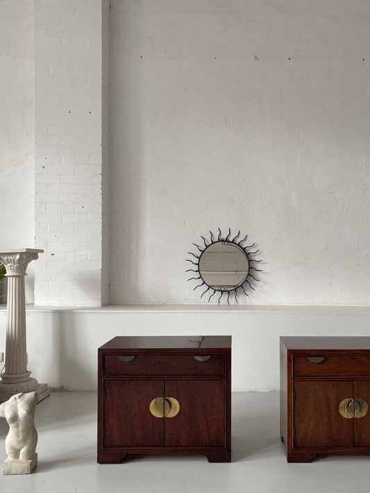 Set Art Deco Style Bedside Tables