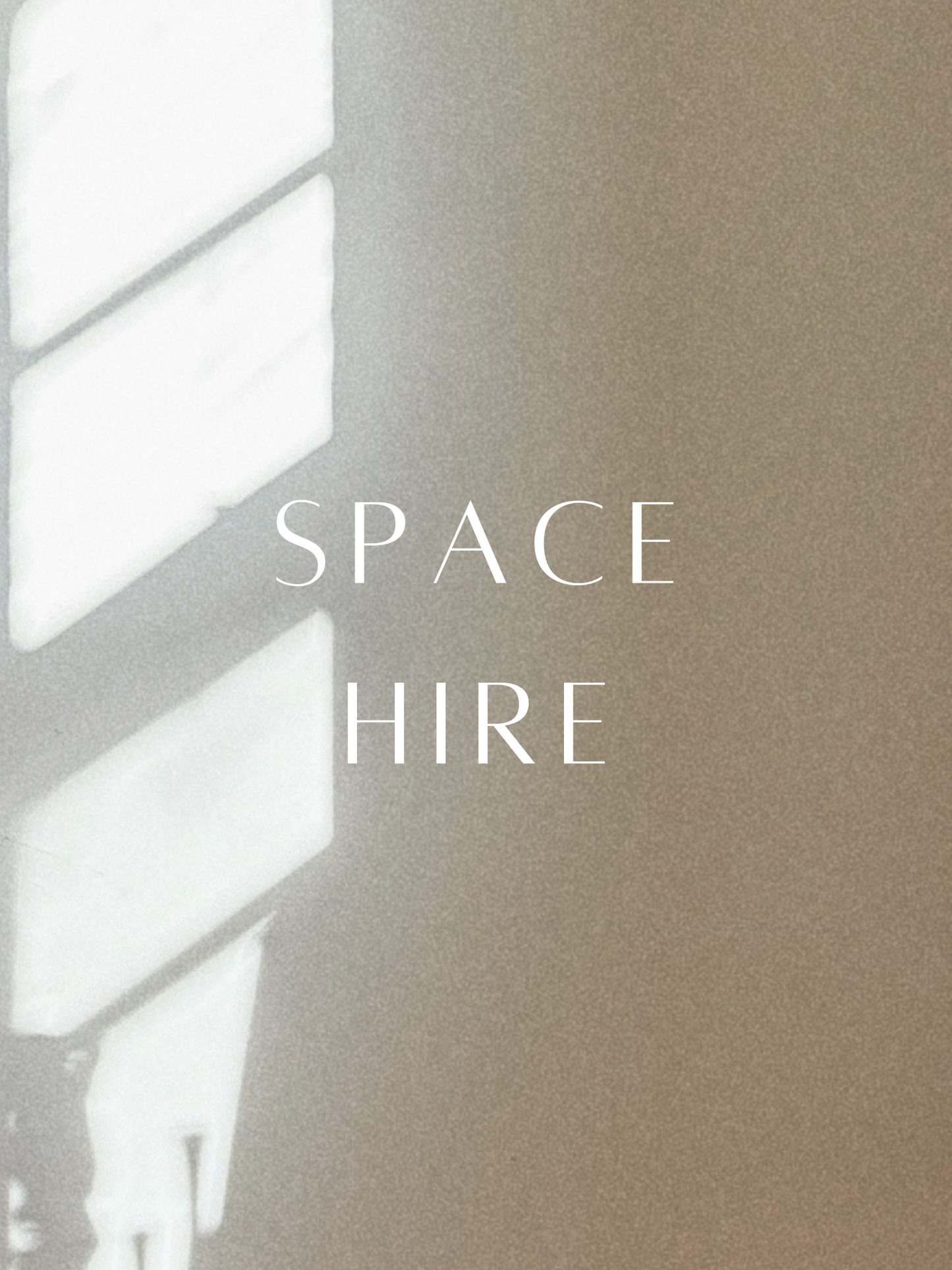 Space Hire Half Day