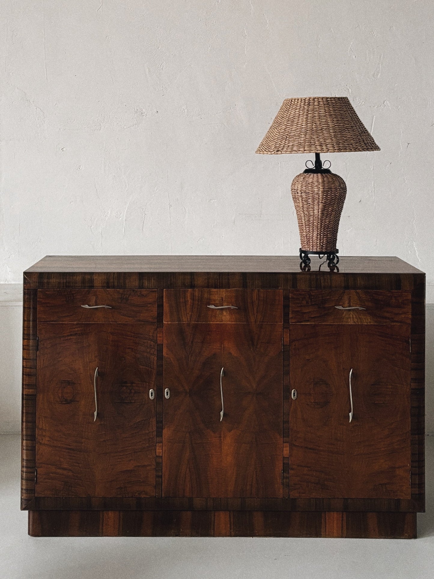 Art Deco Walnut Sideboard
