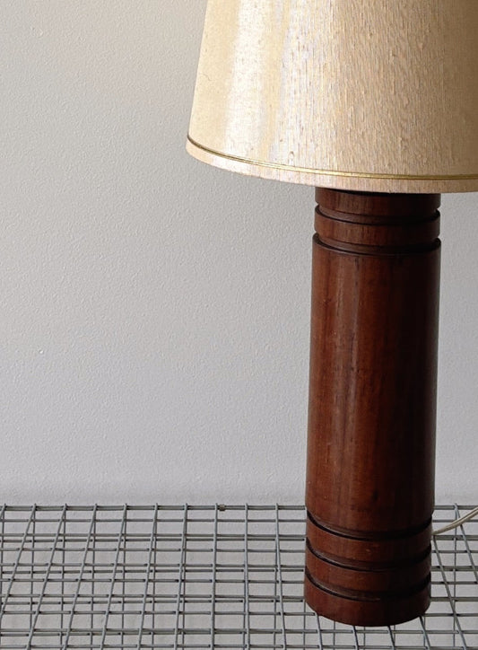 Vintage Timber Table Lamp