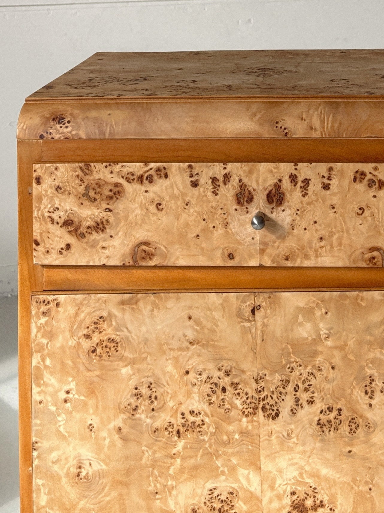 1950s Burl Bedside Tables