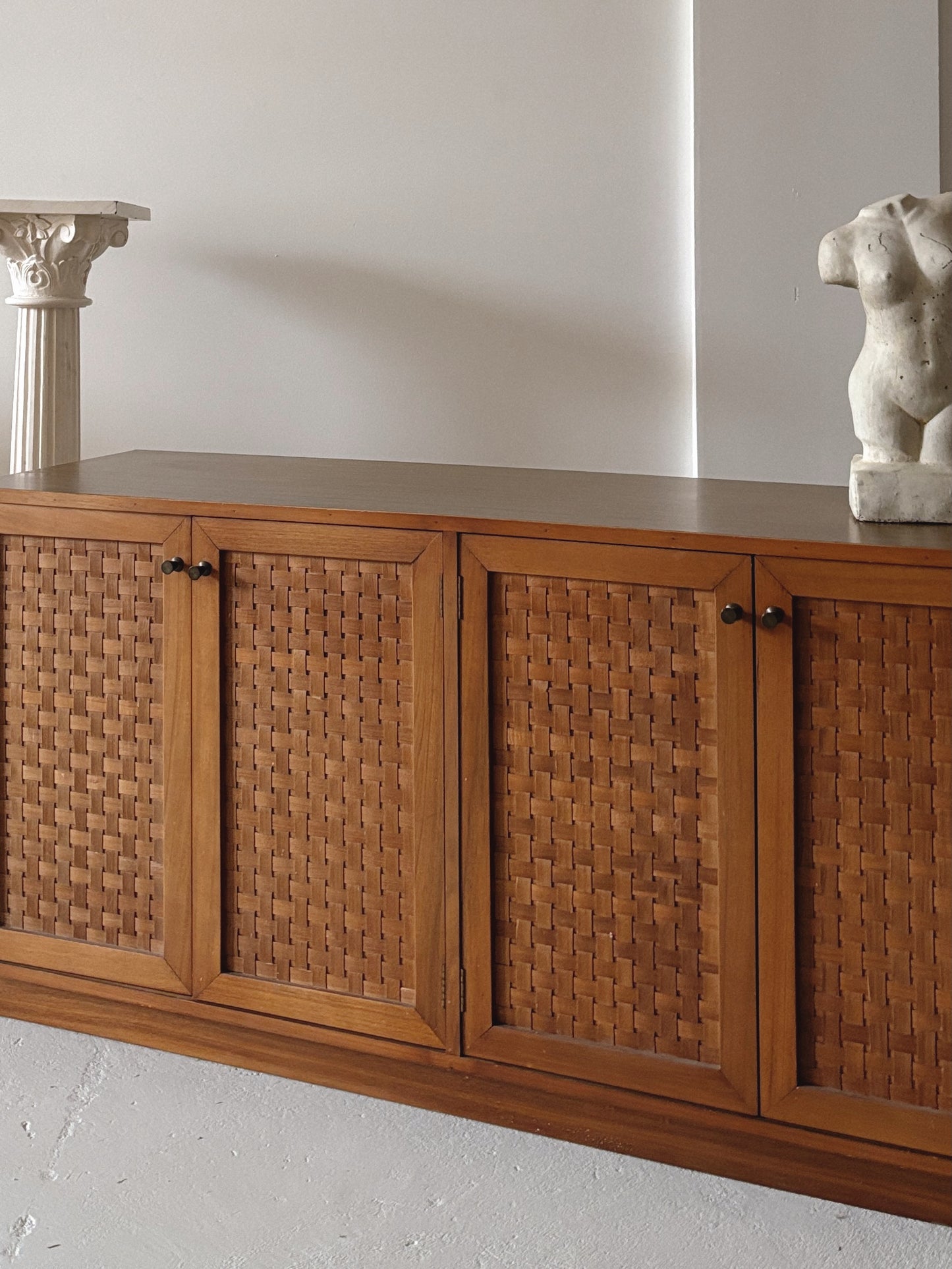 Mid Century Detailed Sideboard