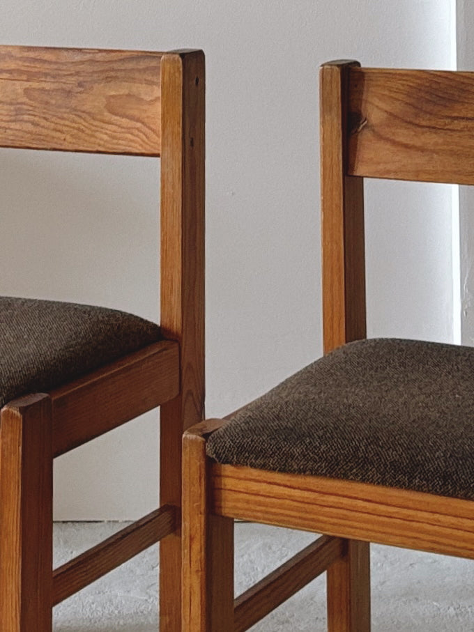 Set 6 Brutalist Chairs
