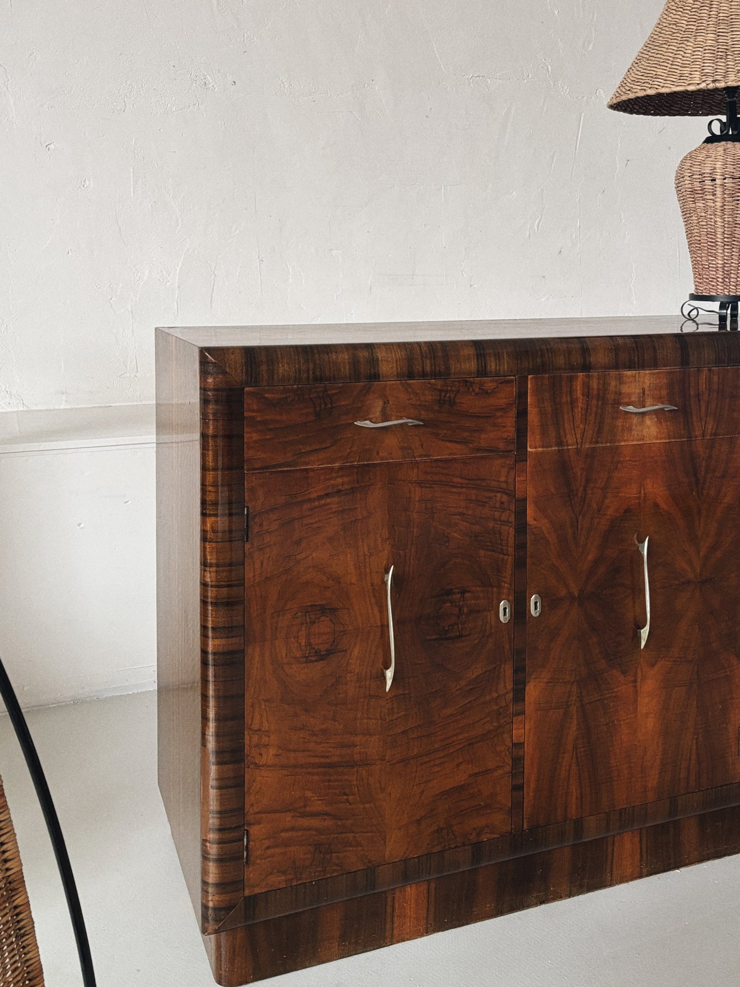 Art Deco Walnut Sideboard
