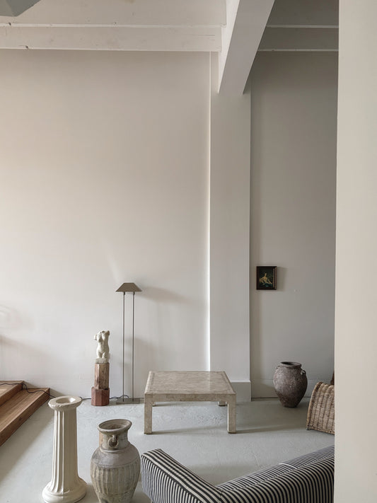 1980s Tessellated Stone Coffee Table