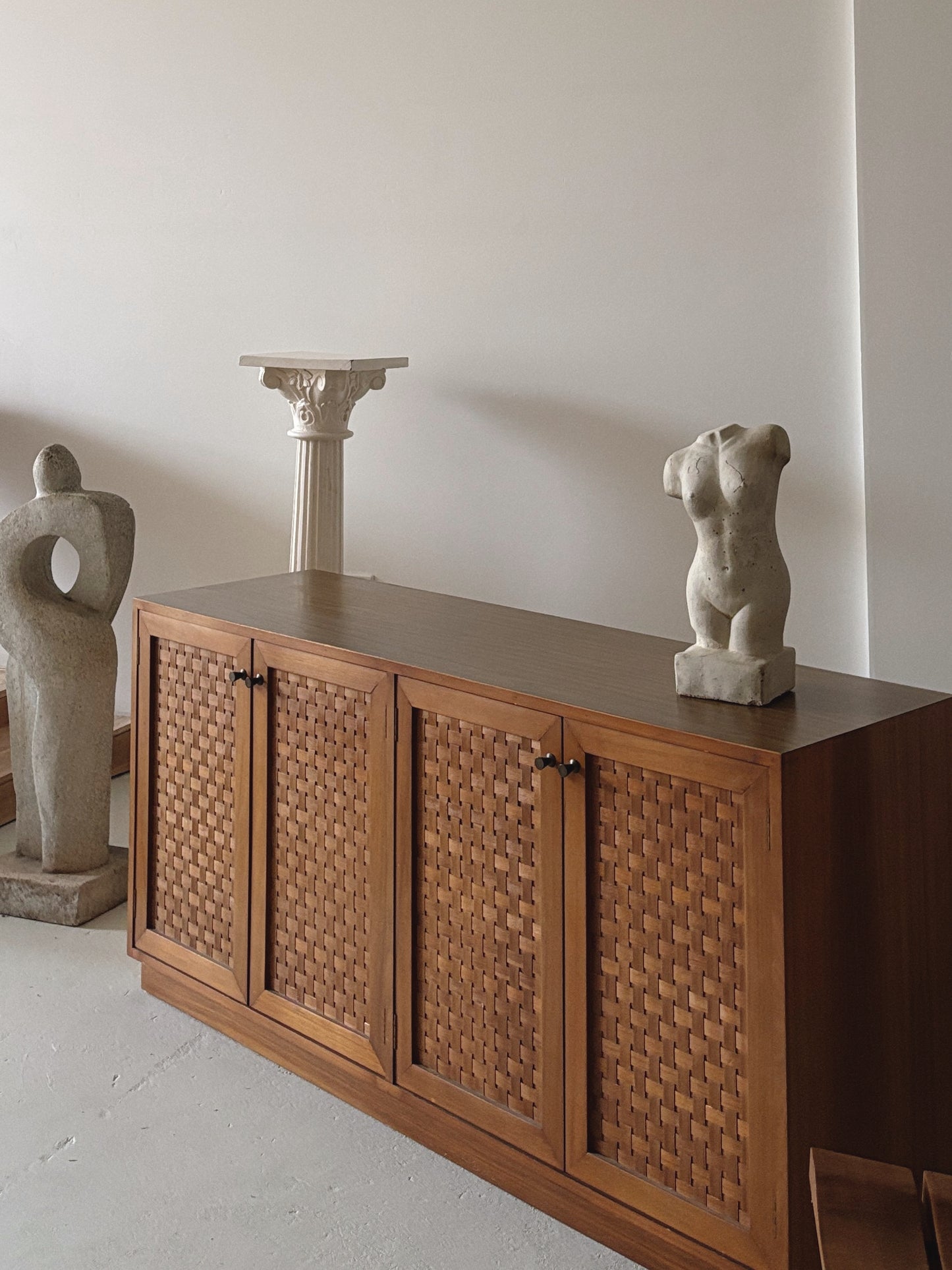 Mid Century Detailed Sideboard