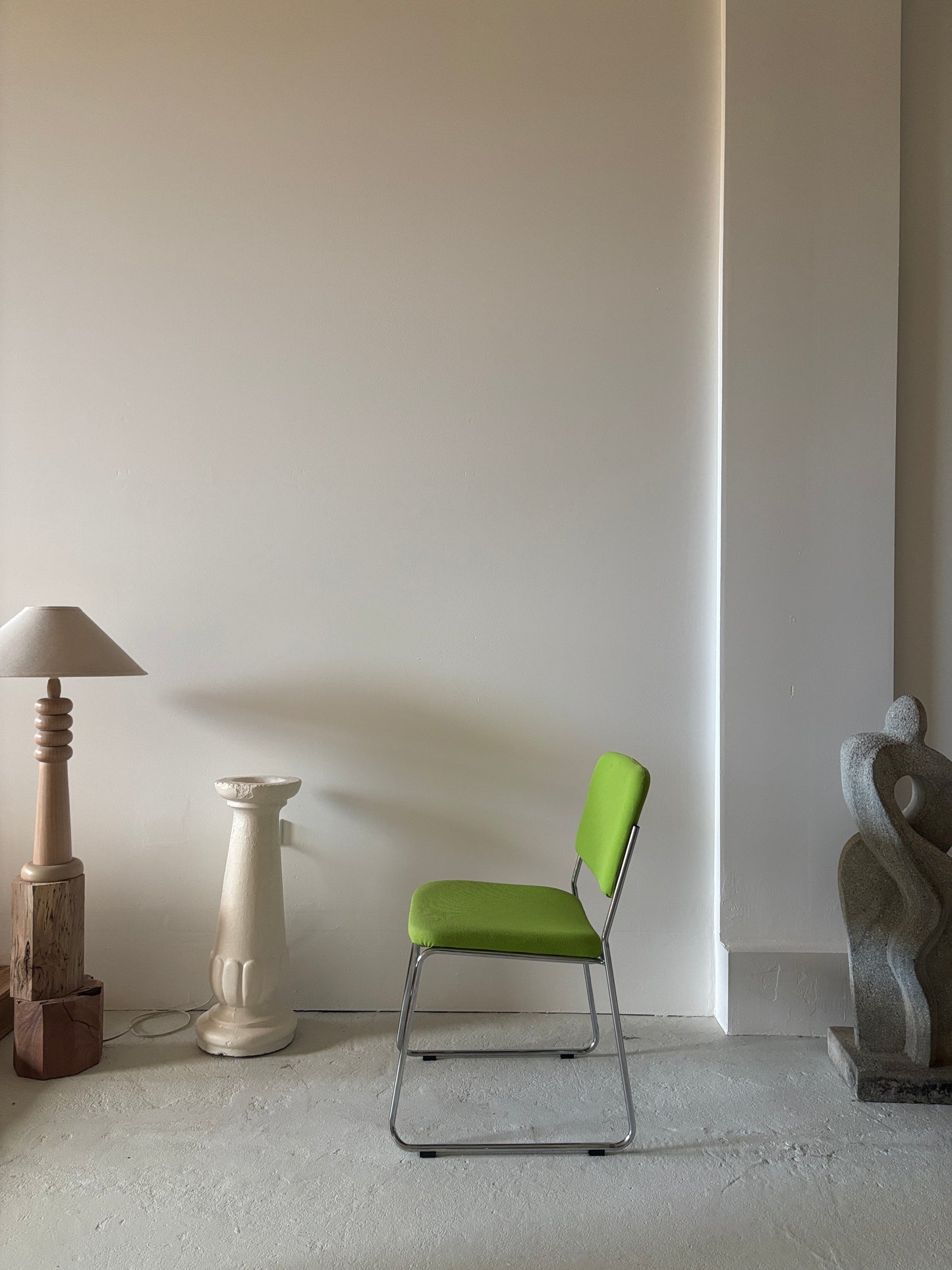 *CUSTOM* Set x 6 Chrome Sled Chairs