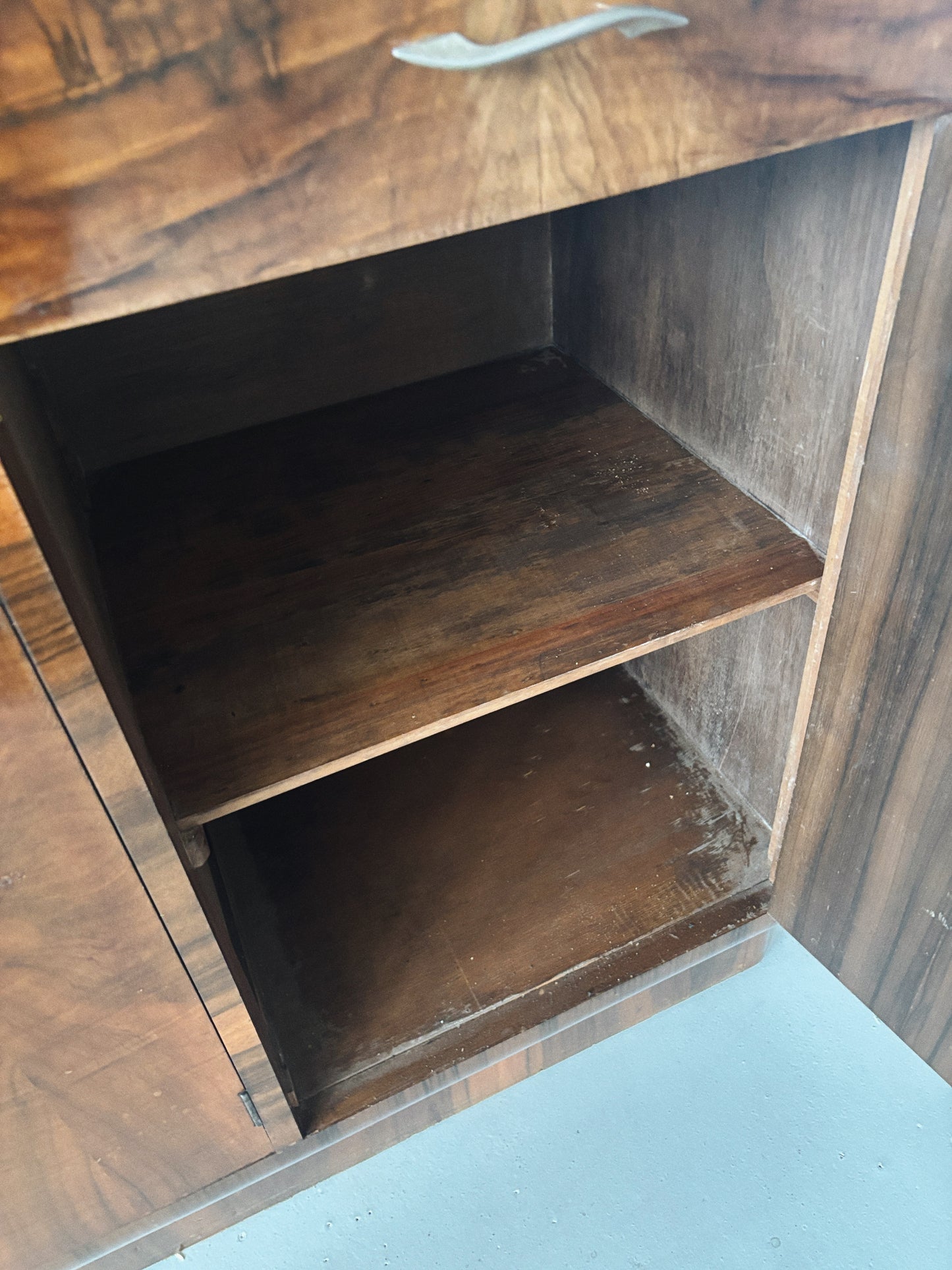 Art Deco Walnut Sideboard