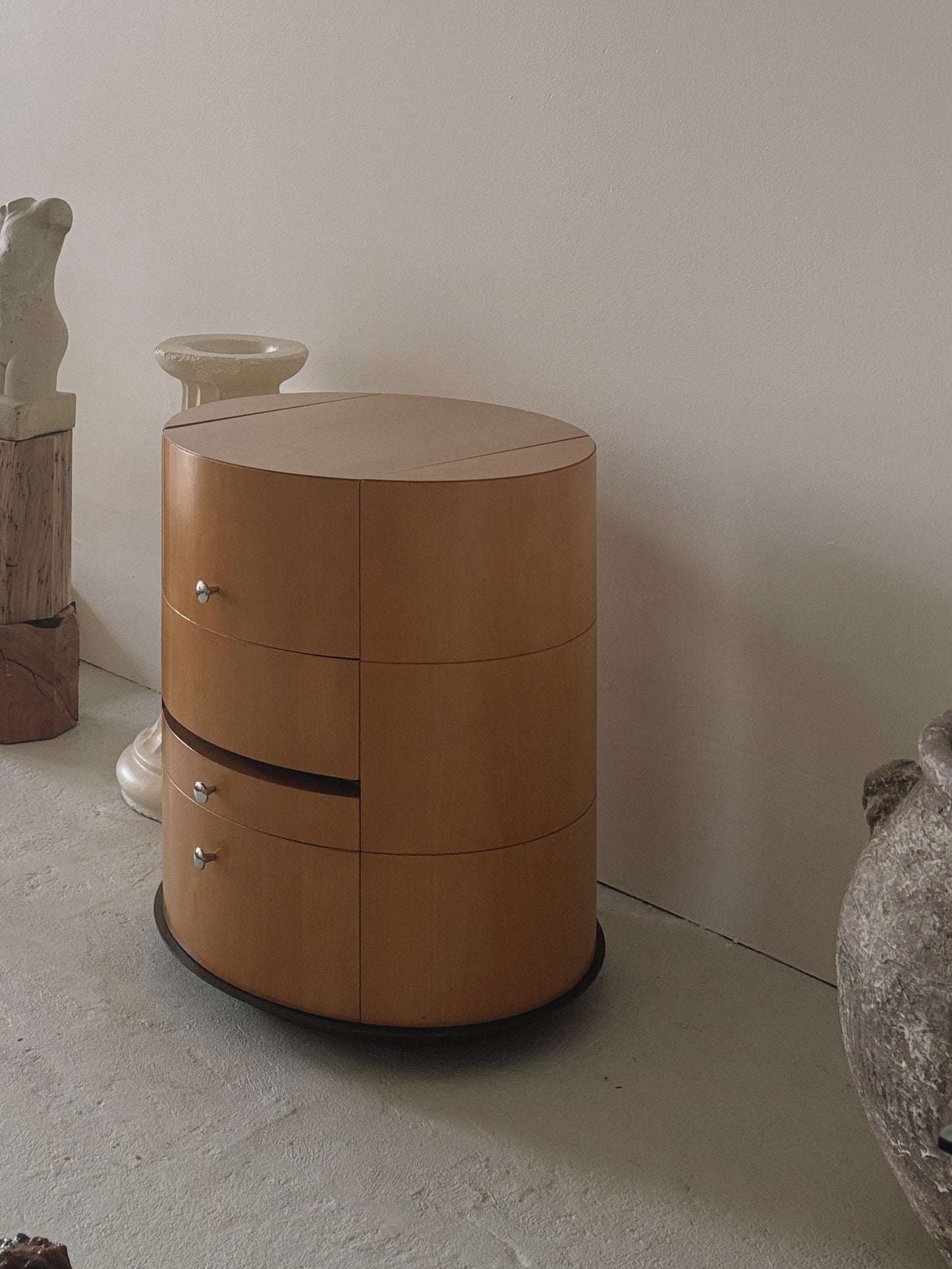 Oval 1990s Bedside Tables