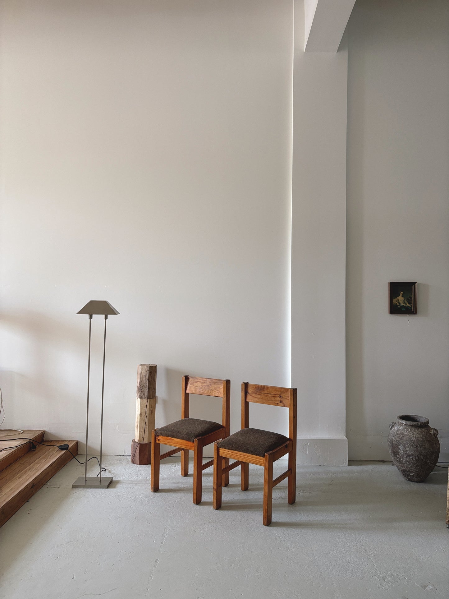 Set 6 Brutalist Chairs