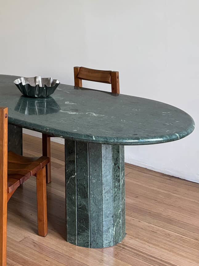Vintage Italian Marble Table