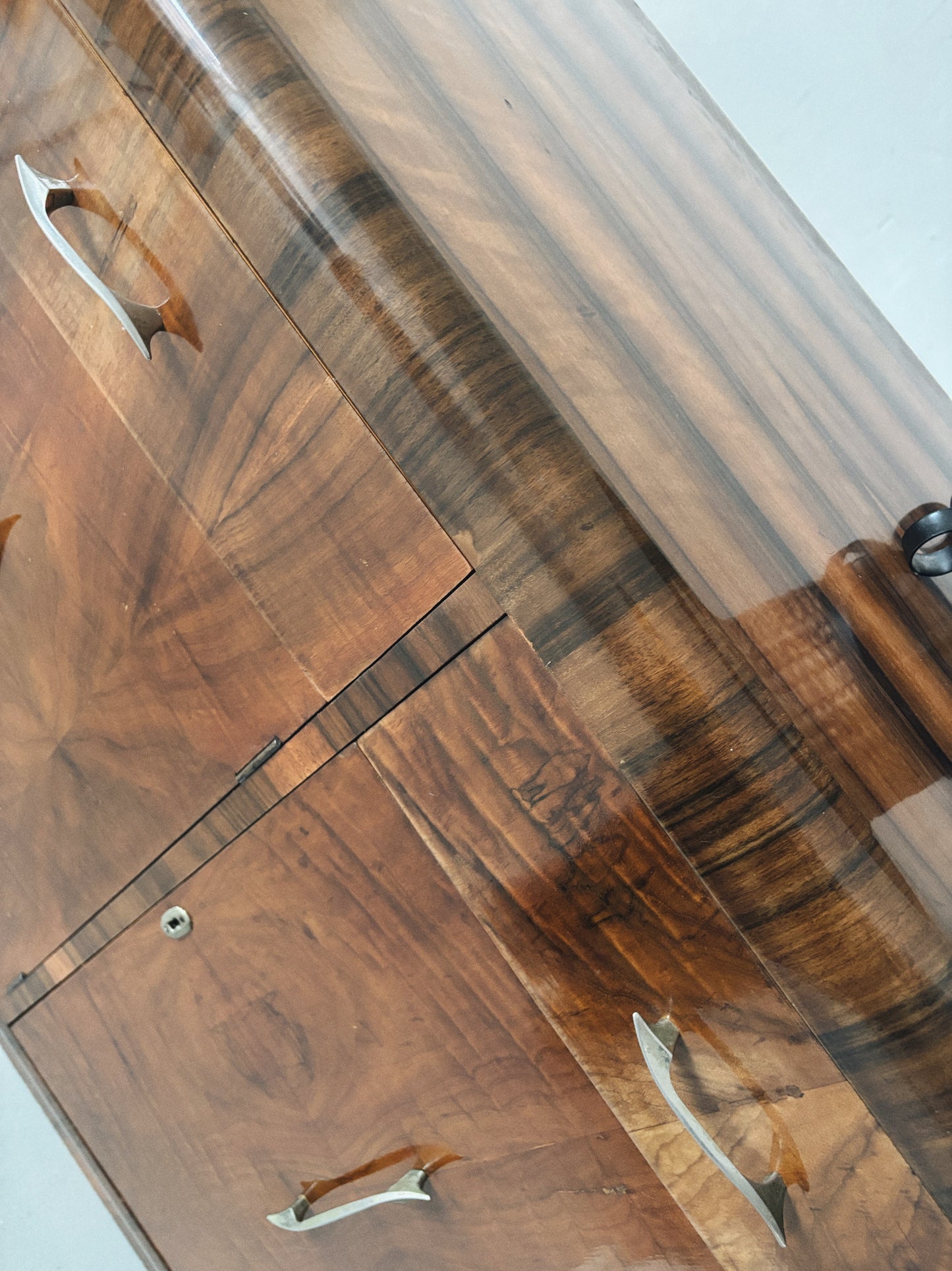 Art Deco Walnut Sideboard