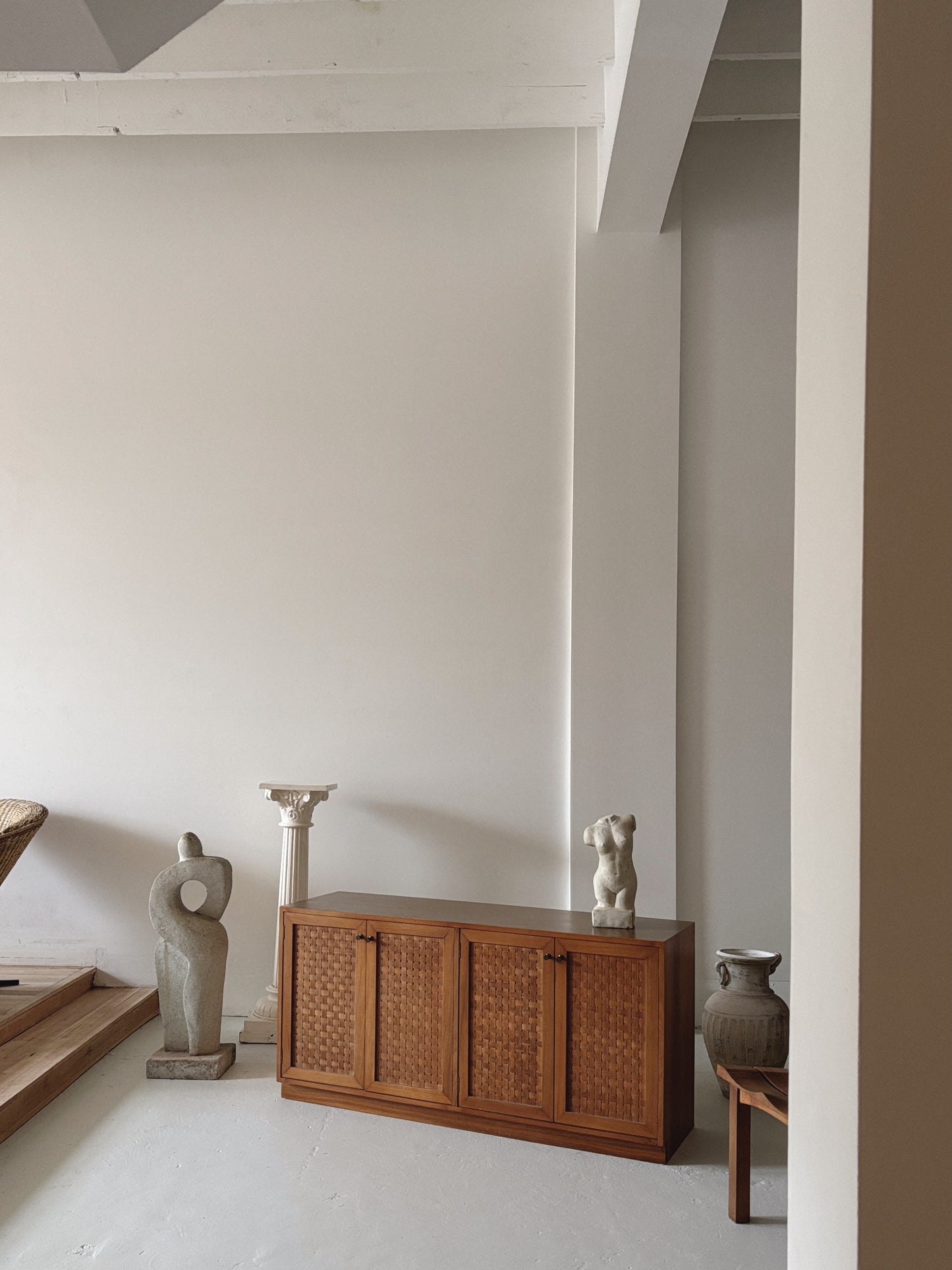 Mid Century Detailed Sideboard