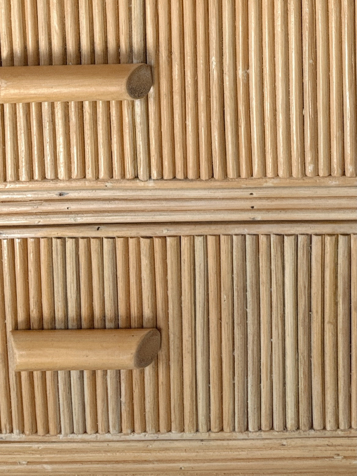 Vintage Bamboo Sideboard