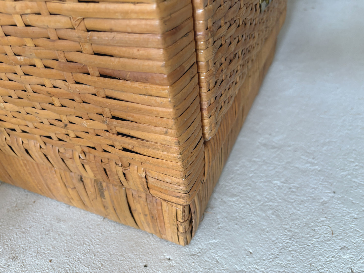 1970s Rattan Desk
