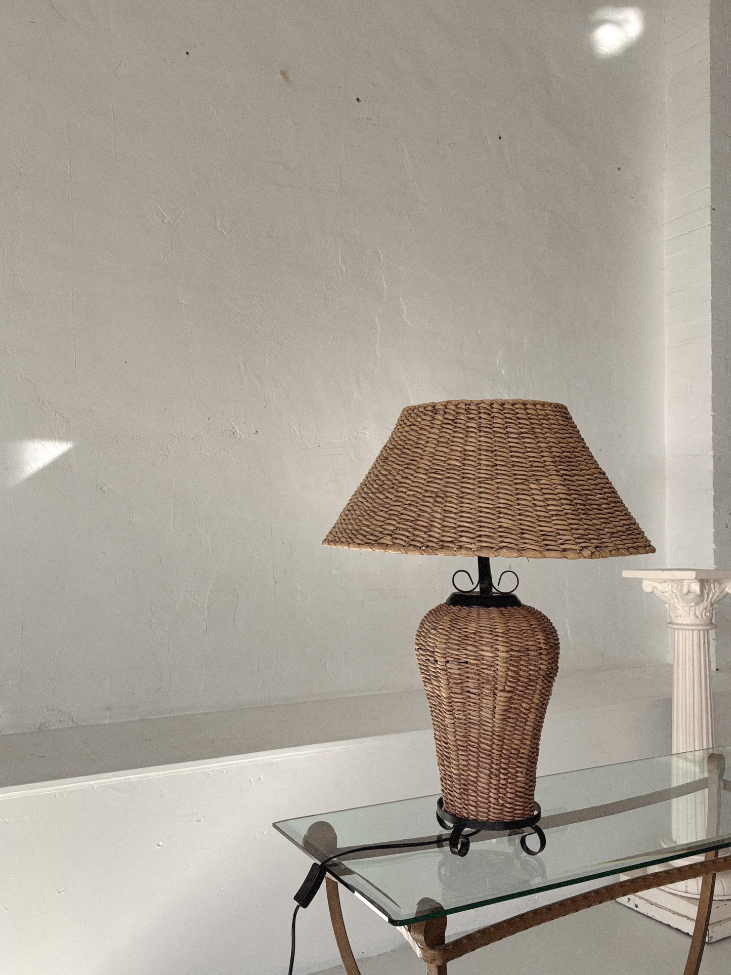 Woven Table Lamp