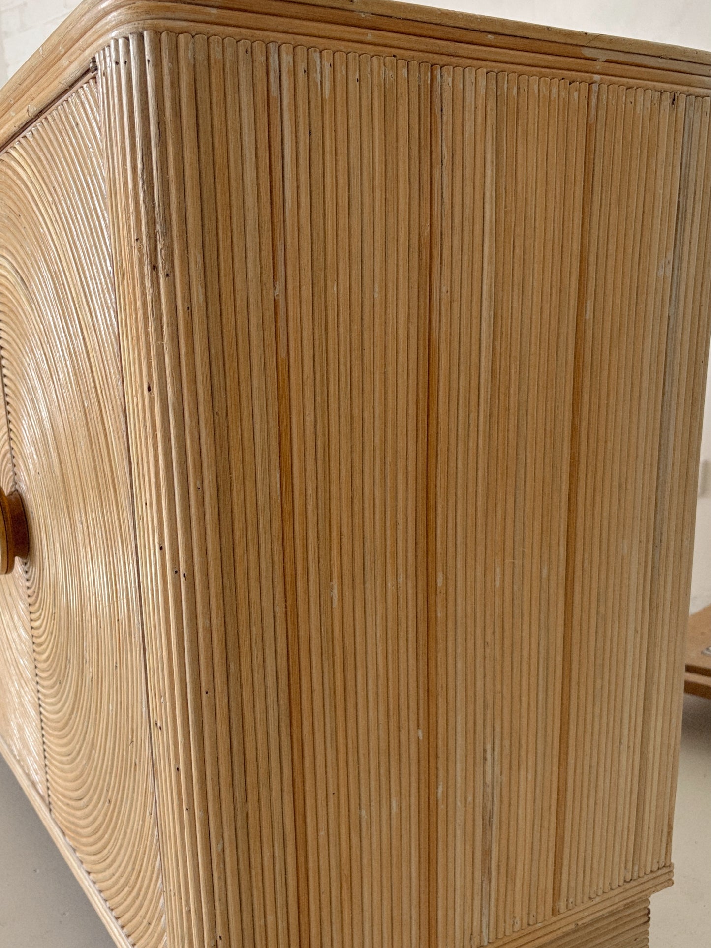 Vintage Bamboo Sideboard