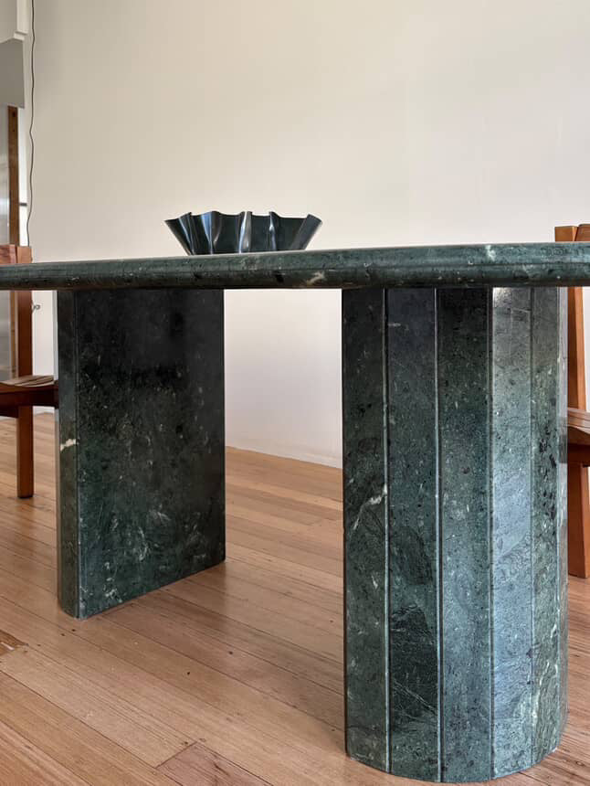 Vintage Italian Marble Table