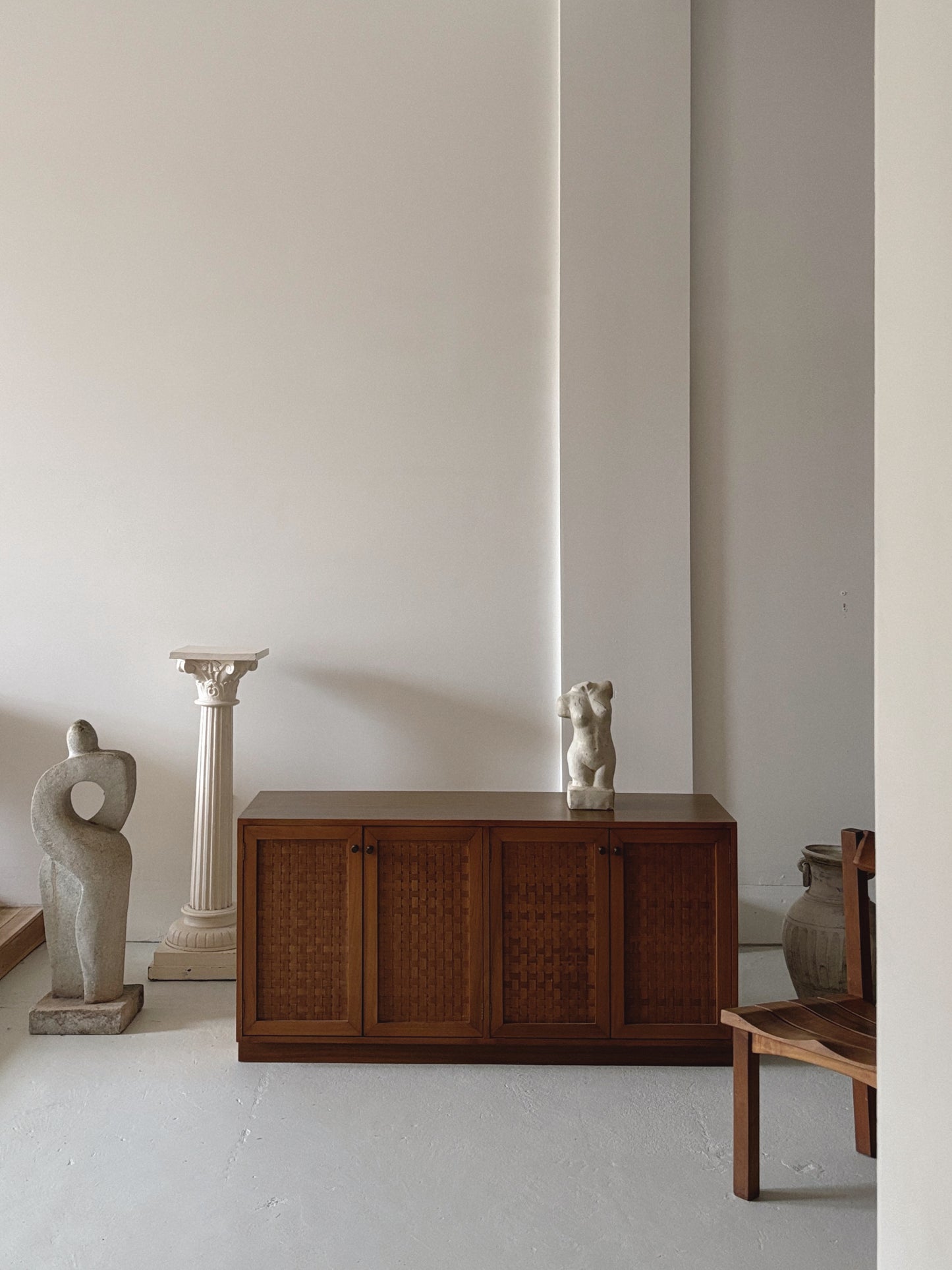 Mid Century Detailed Sideboard