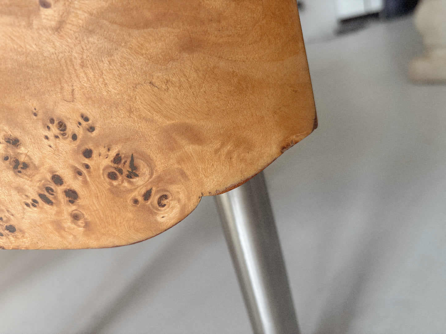 Curvy Burl Bedside Tables