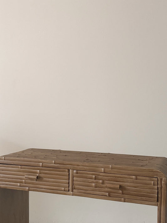Bamboo Console Table