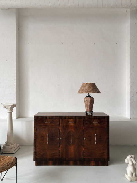 Art Deco Walnut Sideboard