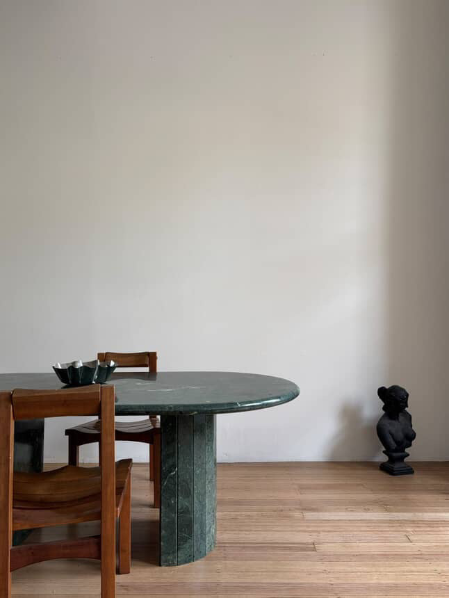 Vintage Italian Marble Table