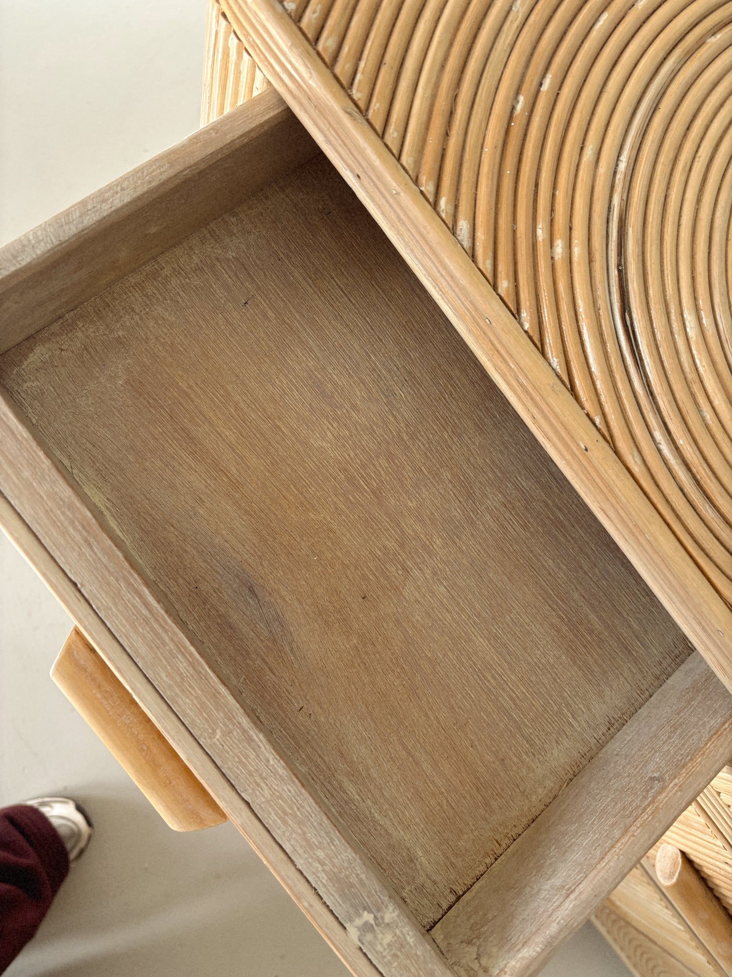 Vintage Bamboo Sideboard