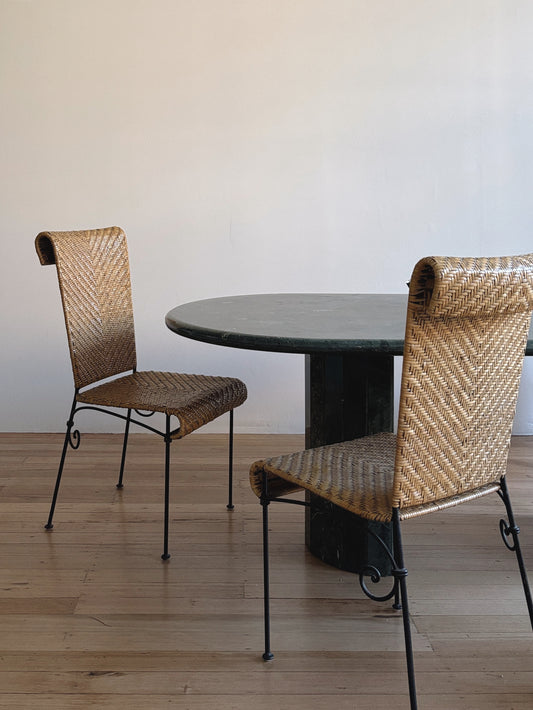 Set 6 Curly Dining Chairs