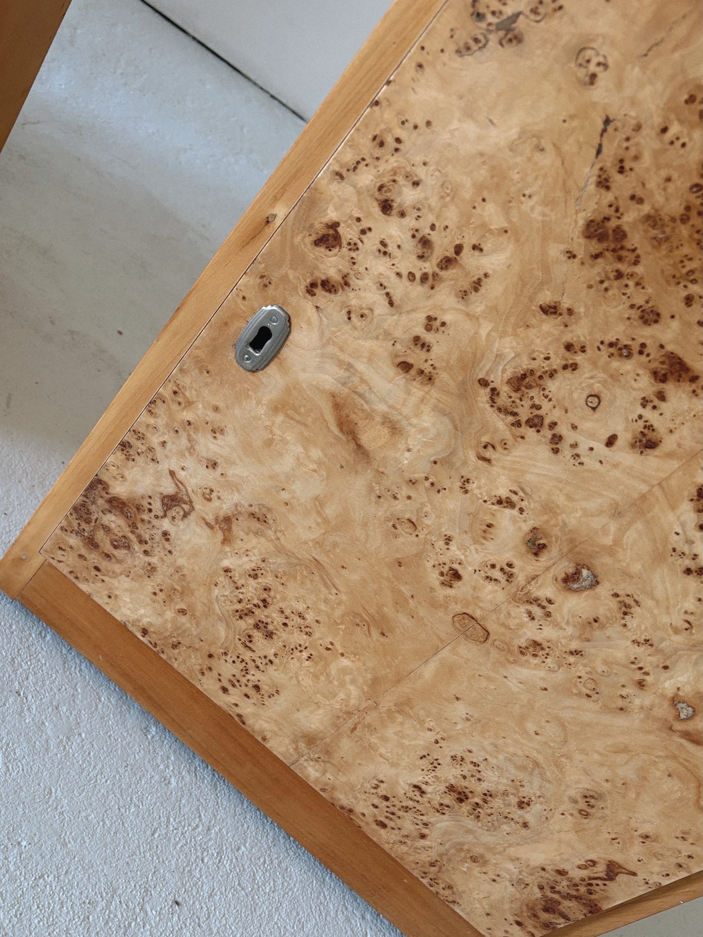 1950s Burl Bedside Tables