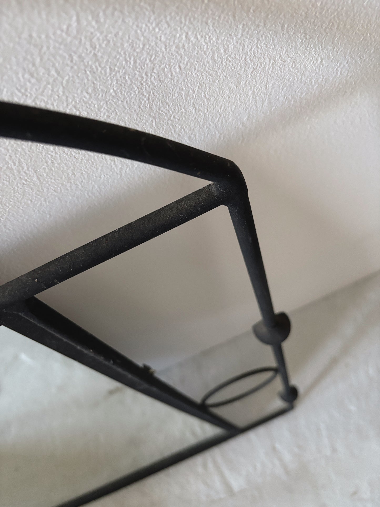 Art Deco Style Wrought Iron Mirror