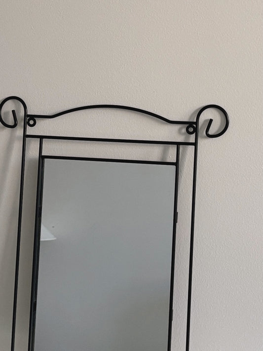 Curled Steel Mirror
