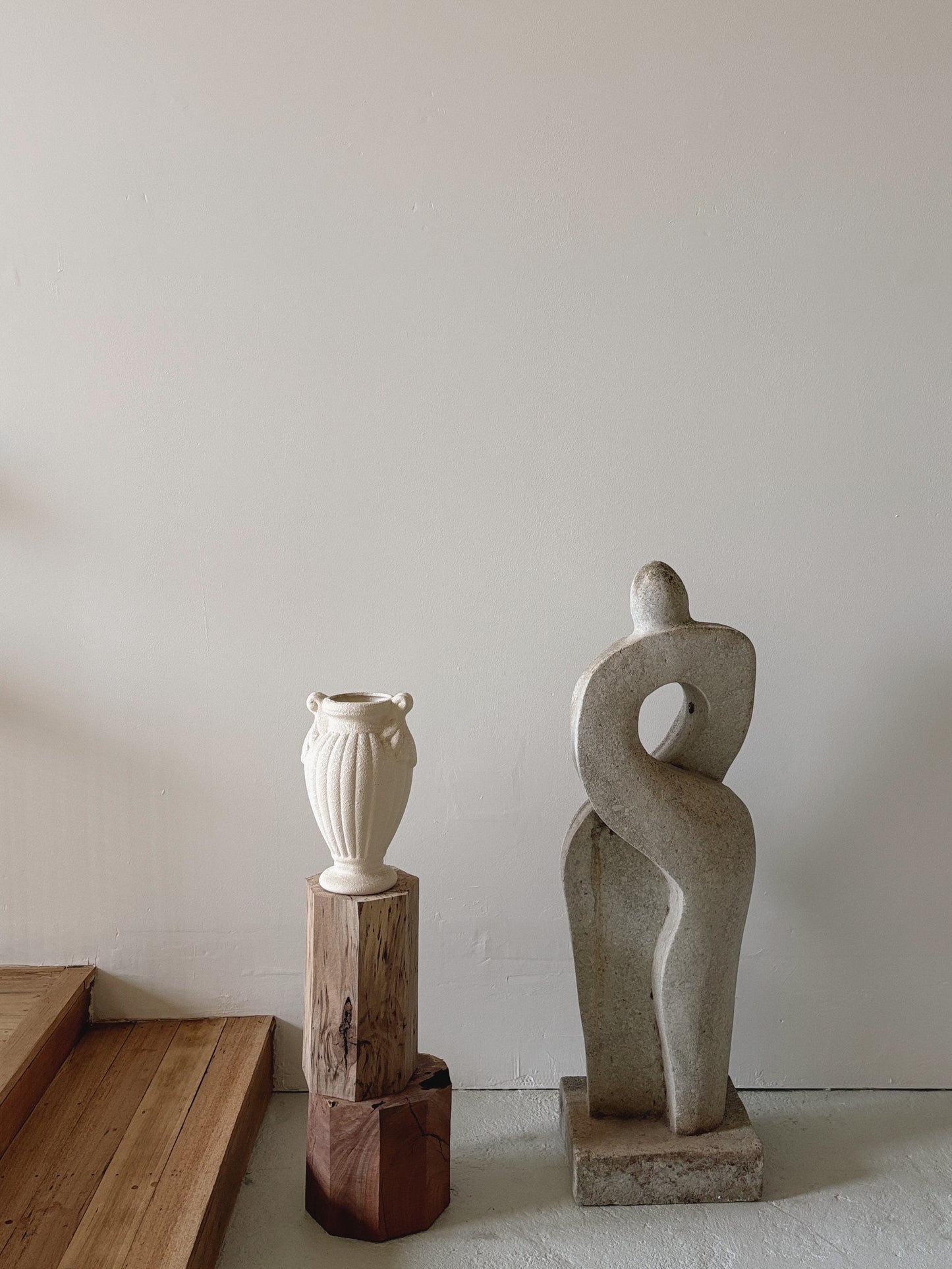 Sculptural Stone Statue