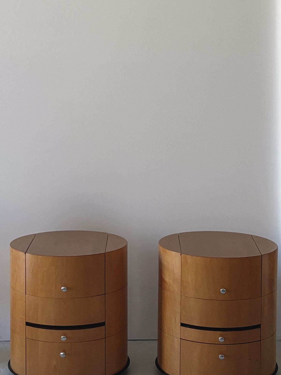 Oval 1990s Bedside Tables