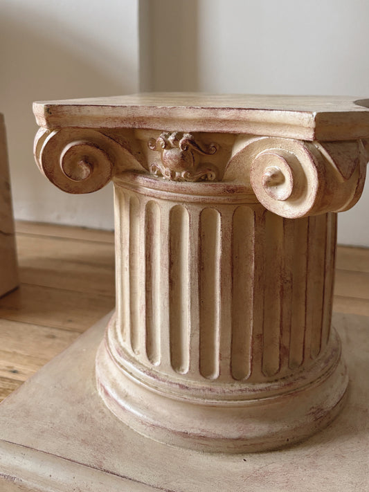 Mini grecian pedestal