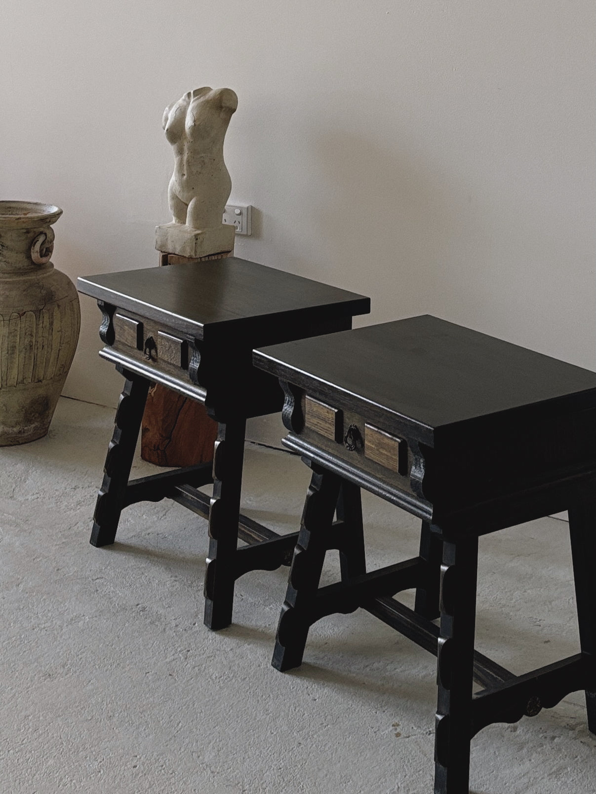 Brutalist Bedside Tables