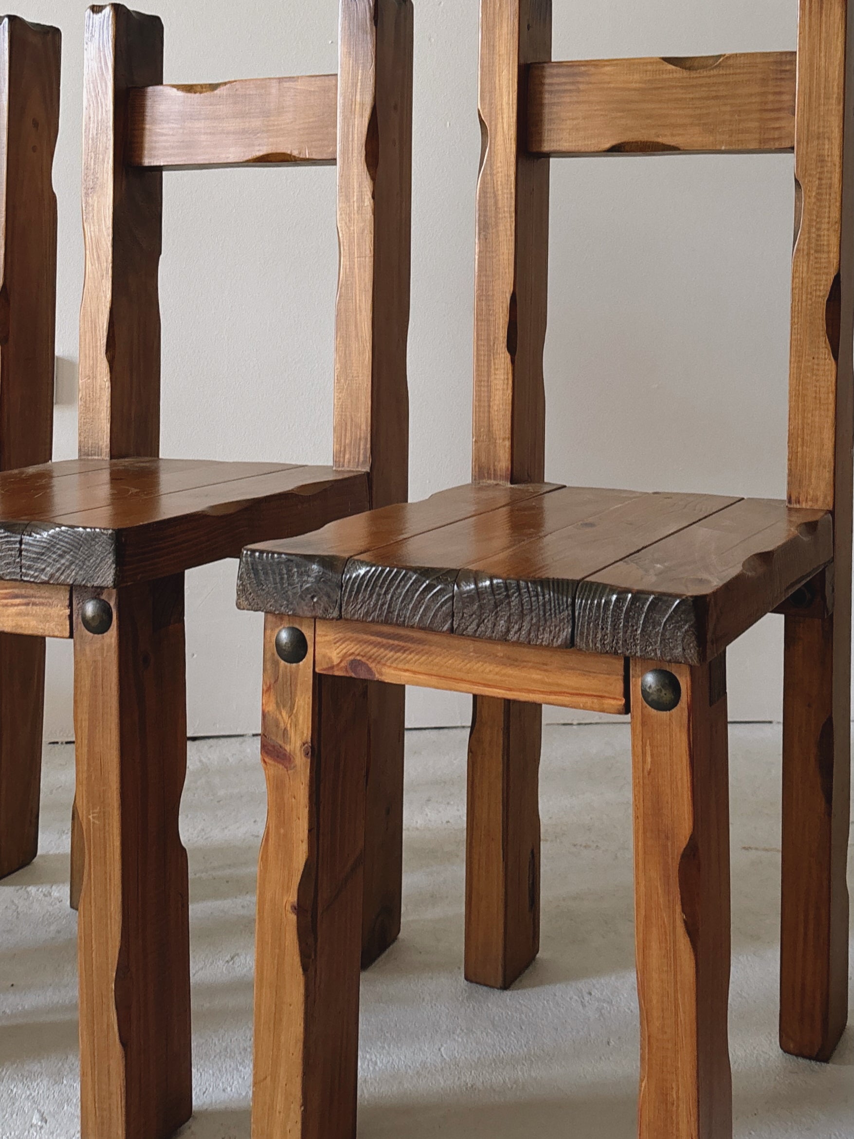 1970s Brutalist Chairs