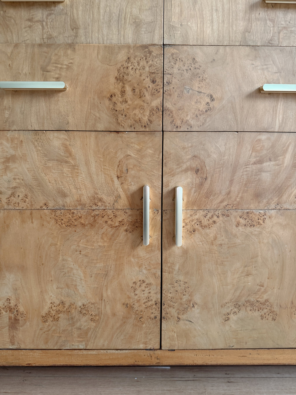 Tall Burl Sideboard
