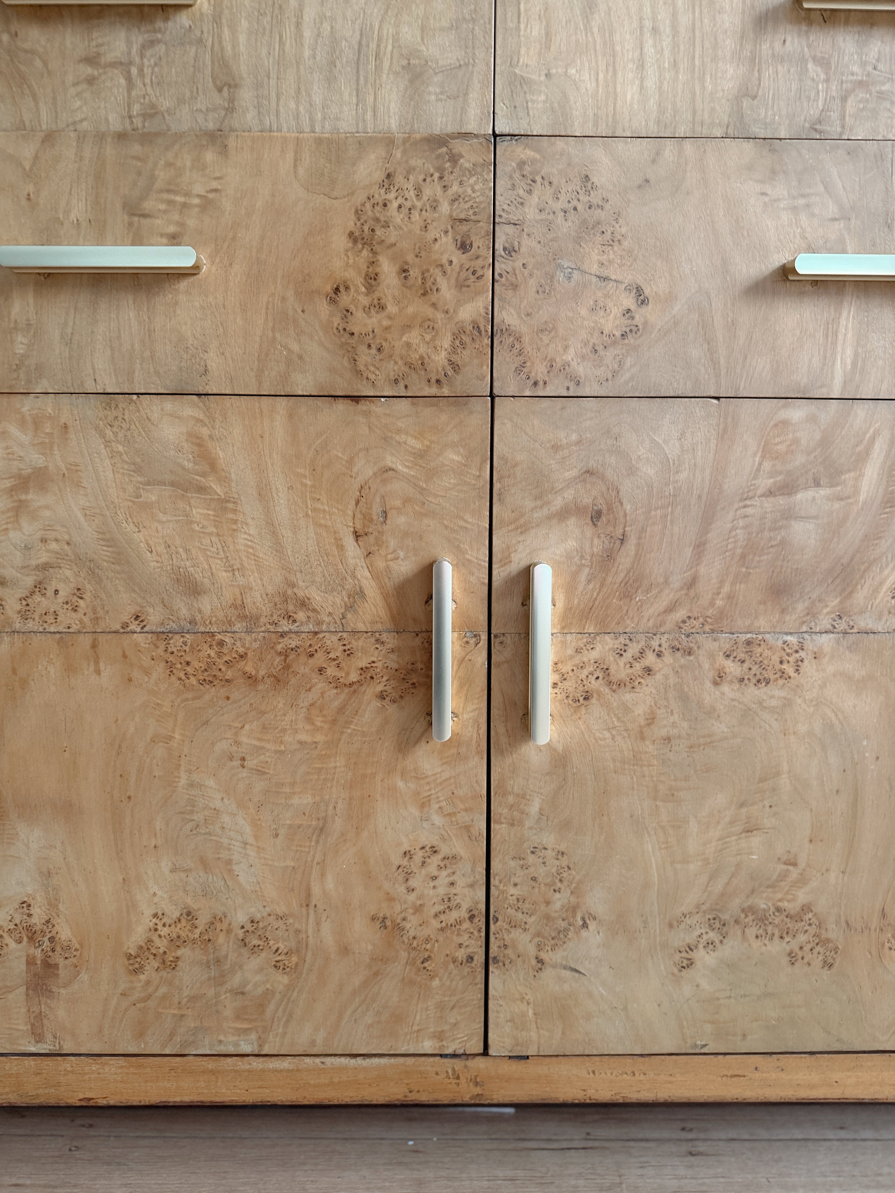 Tall Burl Sideboard