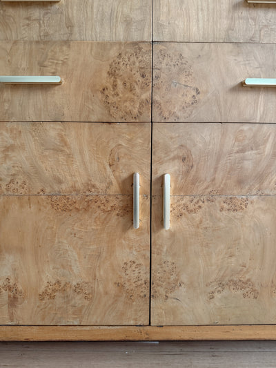 Tall Burl Sideboard