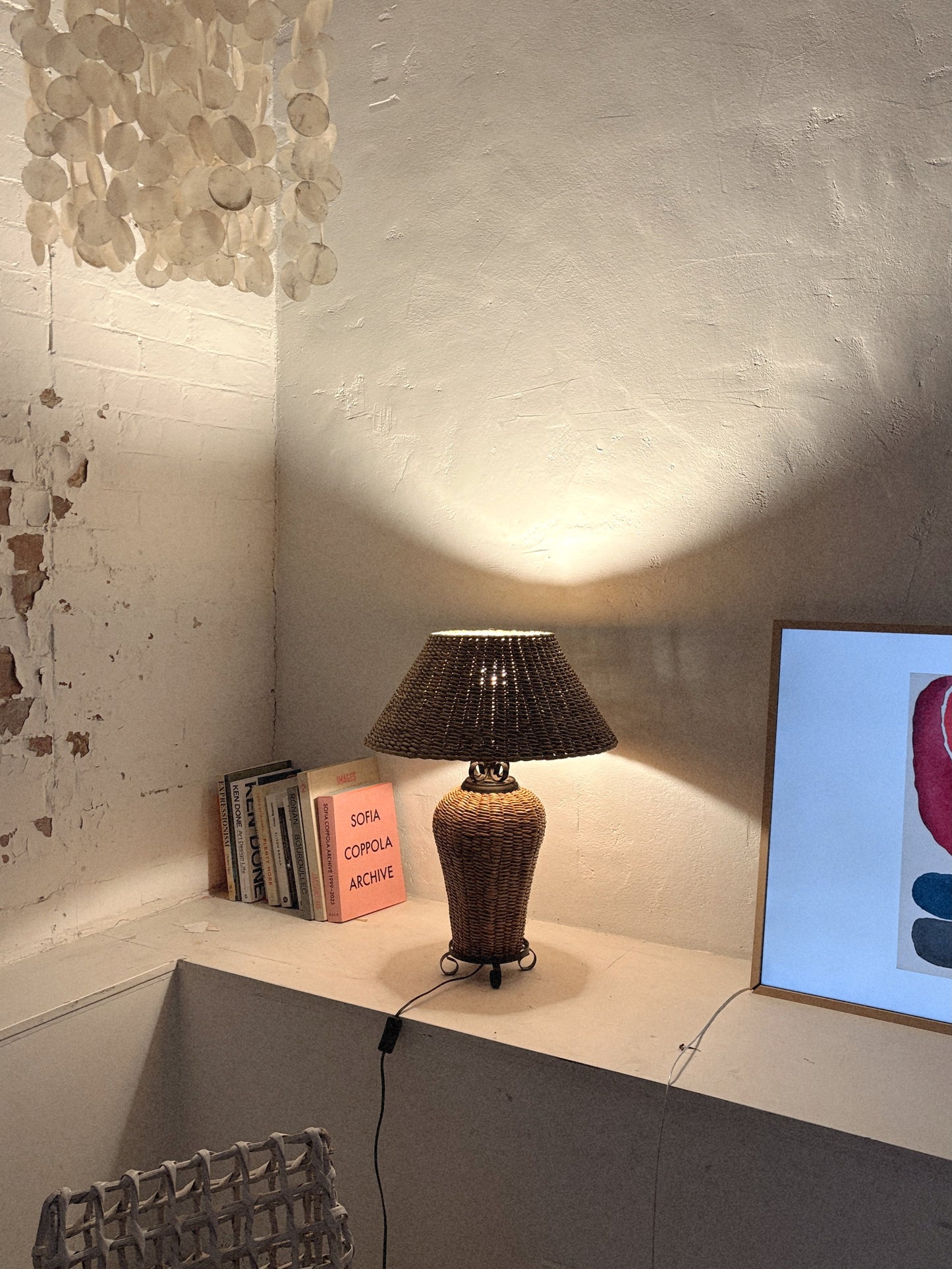 Woven Table Lamp