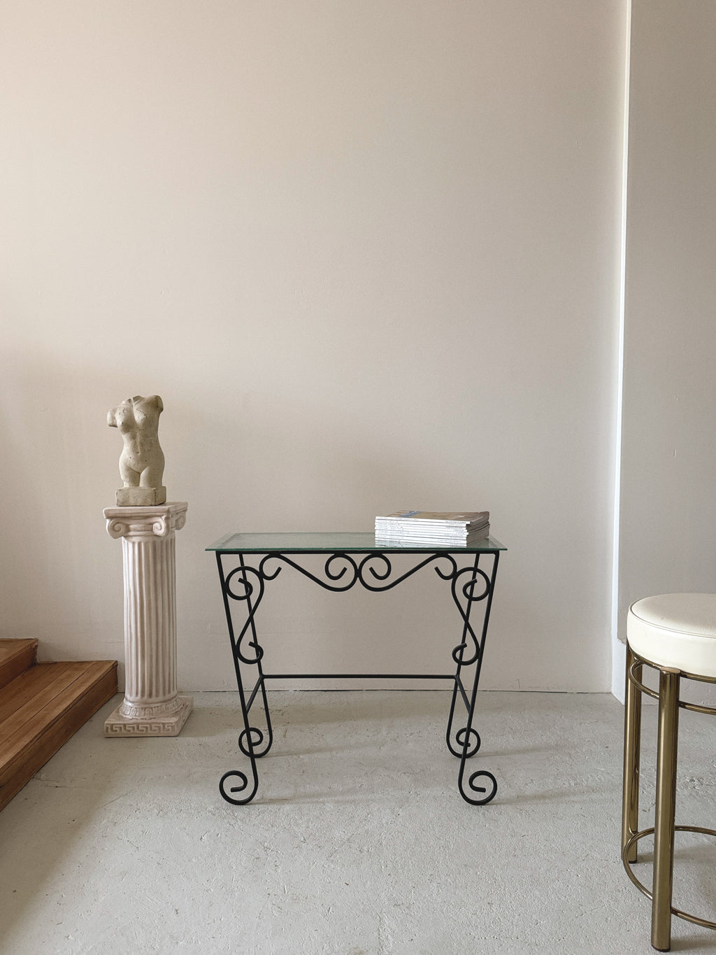 Curly Console Table