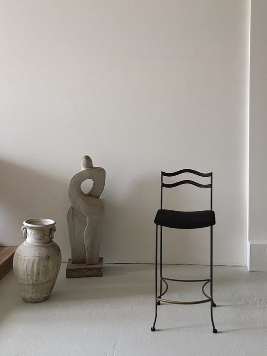 Set of 3 Wavy Stools