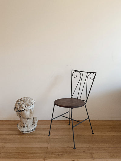 Set 4 Wrought Iron Chairs