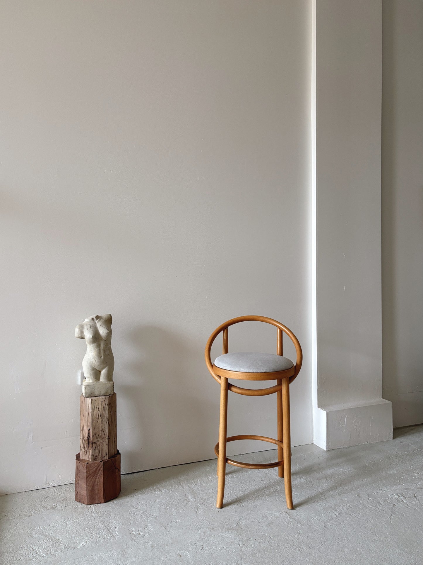 *CUSTOM* Set x 3 1990s Bentwood Stools