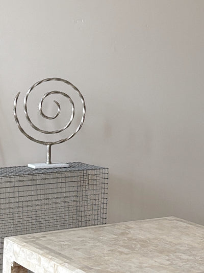 Spiral Metal Sculpture