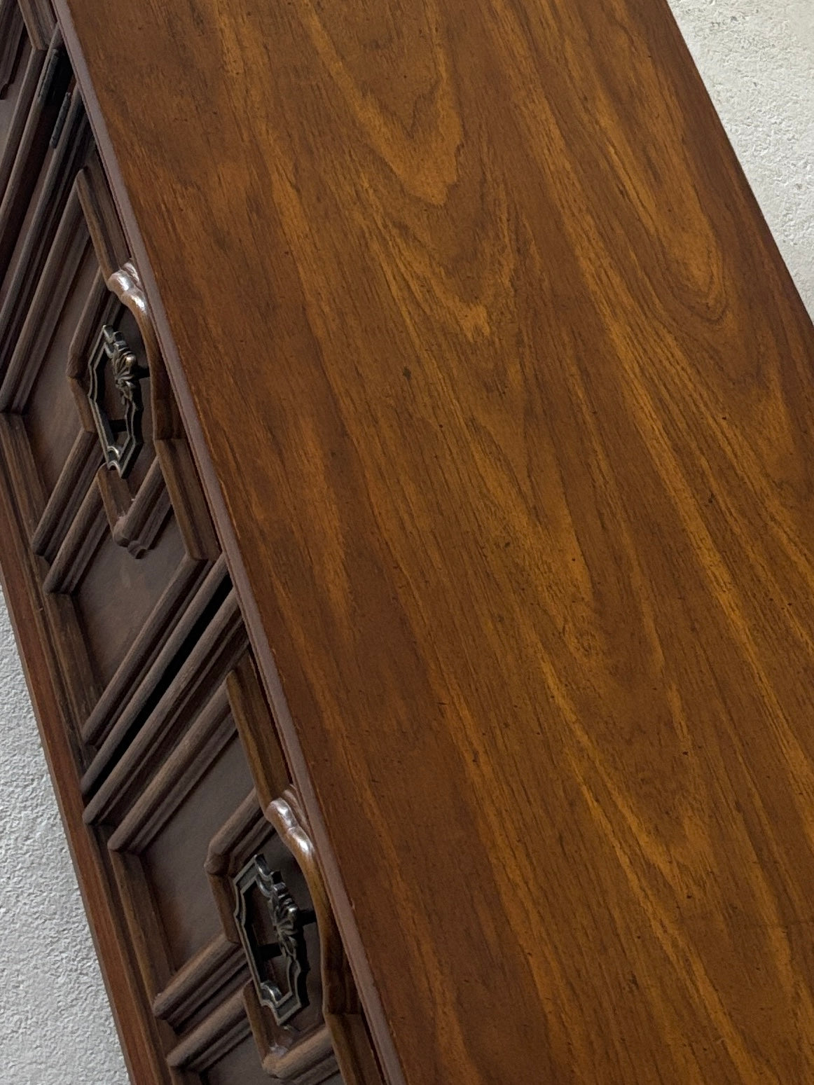 Detailed Brutalist Oak Sideboard