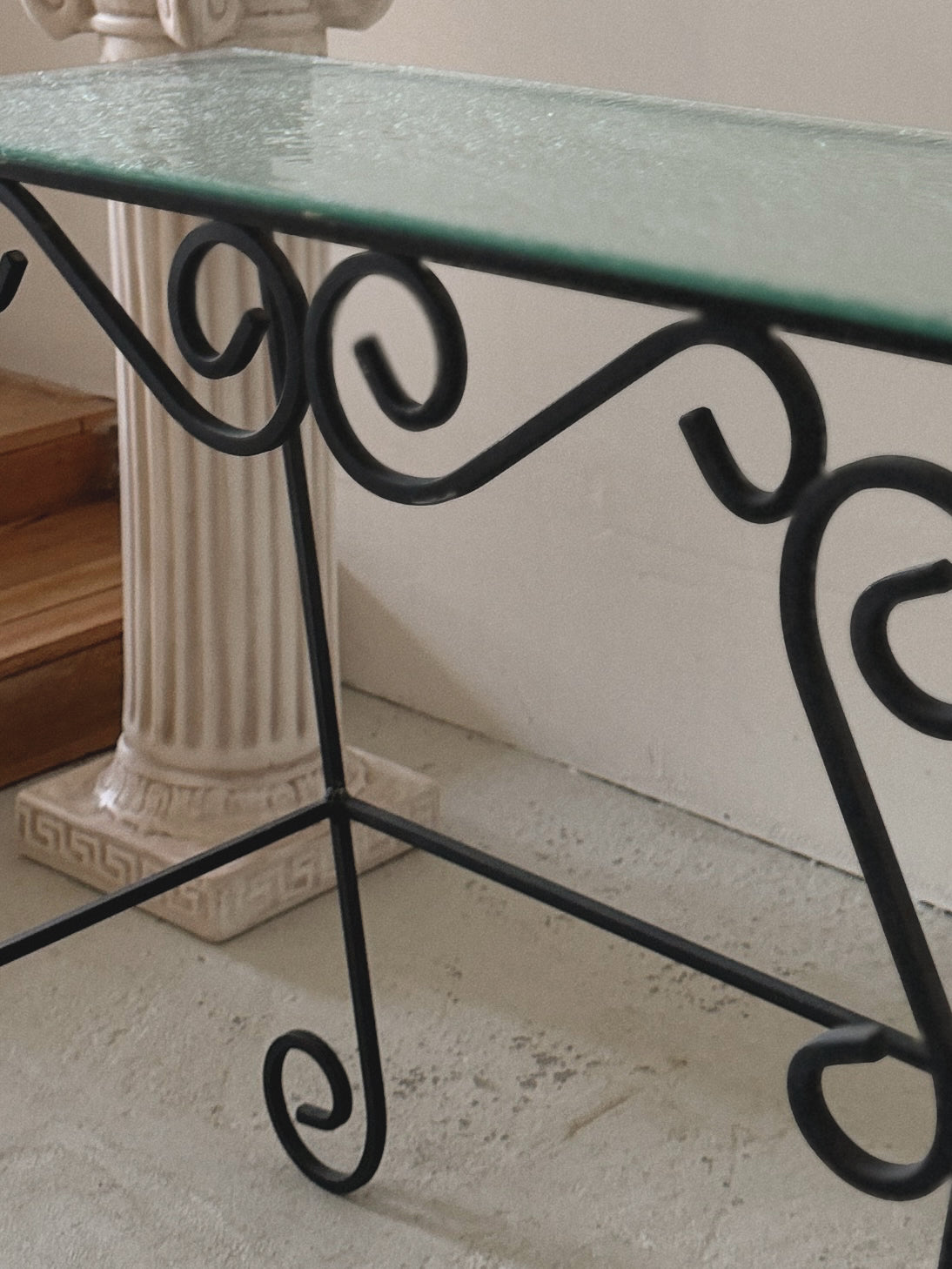 Curly Console Table