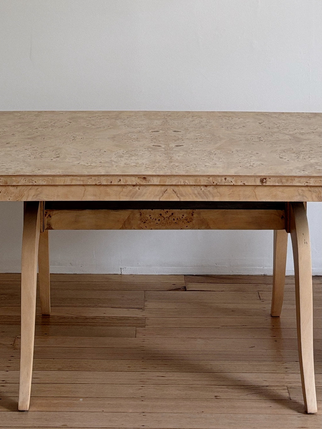 1960s Burl Dining Table
